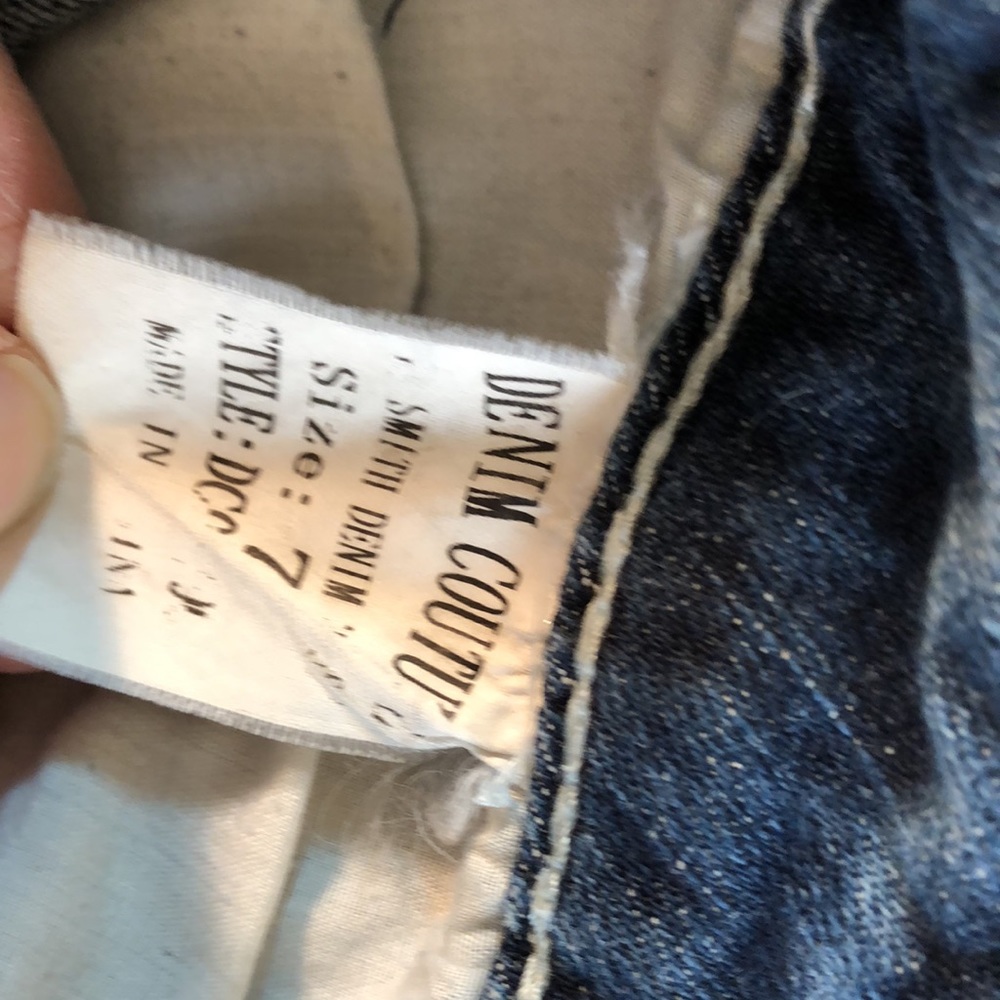Denim Couture Smith denim stretch bling jeans, sz7 - Picture 11 of 14